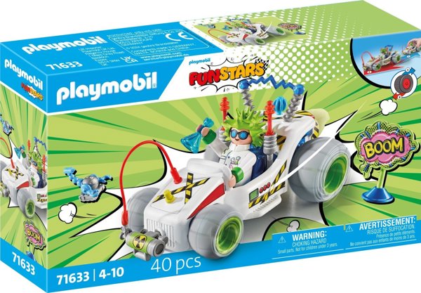 Σετ φιγούρων Playmobil Funstars 71633 Racing: Καθηγητής