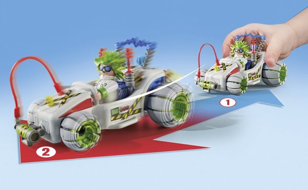 Σετ φιγούρων Playmobil Funstars 71633 Racing: Καθηγητής