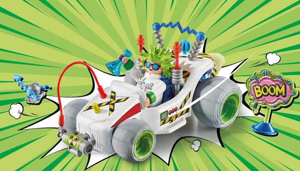 Σετ φιγούρων Playmobil Funstars 71633 Racing: Καθηγητής