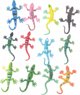 Figurka LeanToys Zestaw Figurek Jaszczurki Gady Kolorowe 12 Sztuk