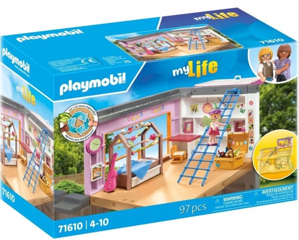 Σετ φιγούρων PLAYMOBIL My Life 71610 Παιδικό δωμάτιο