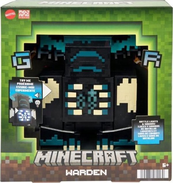 Φιγούρα Mattel Mattel Minecraft The Warden Χαρακτήρας Παιχνιδιού