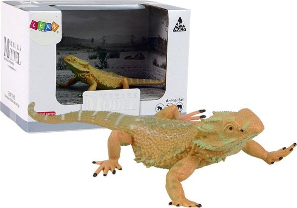 LeanToys Figurine Agama Bearded Collectible Figurine Figurine Lizard