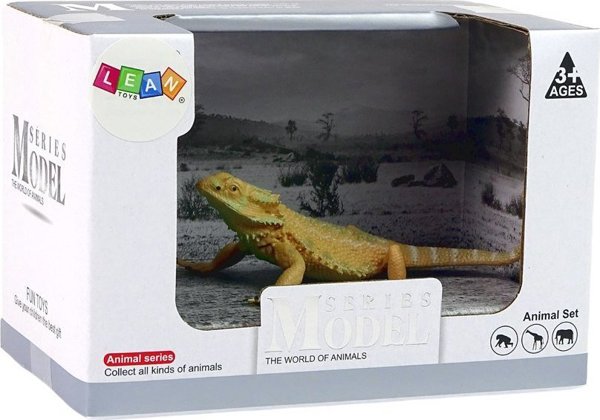 LeanToys Figurine Agama Bearded Collectible Figurine Figurine Lizard