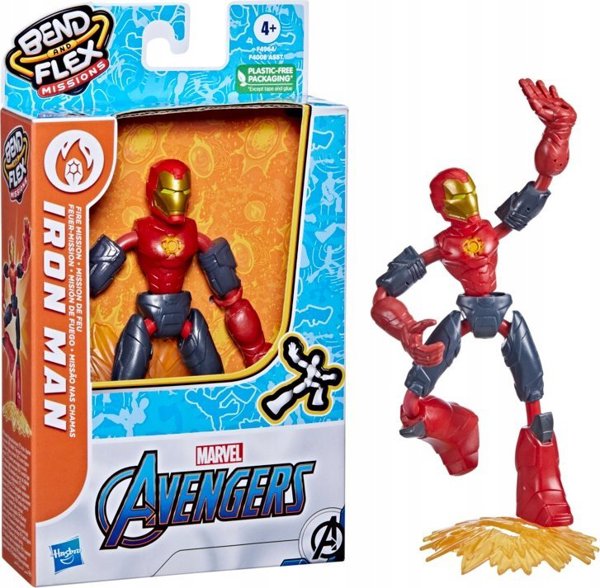 Φιγούρα Avengers AVENGERS Figure Bend and Flex, 15 cm