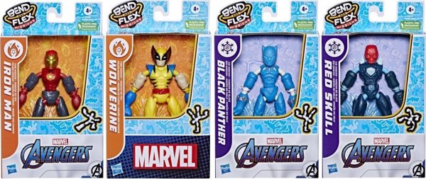 Φιγούρα Avengers AVENGERS Figure Bend and Flex, 15 cm