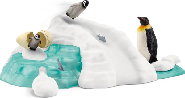 Schleich Schleich Wild Life 42661 Διασκεδαστικό ειδώλιο οικογένειας πιγκουίνων