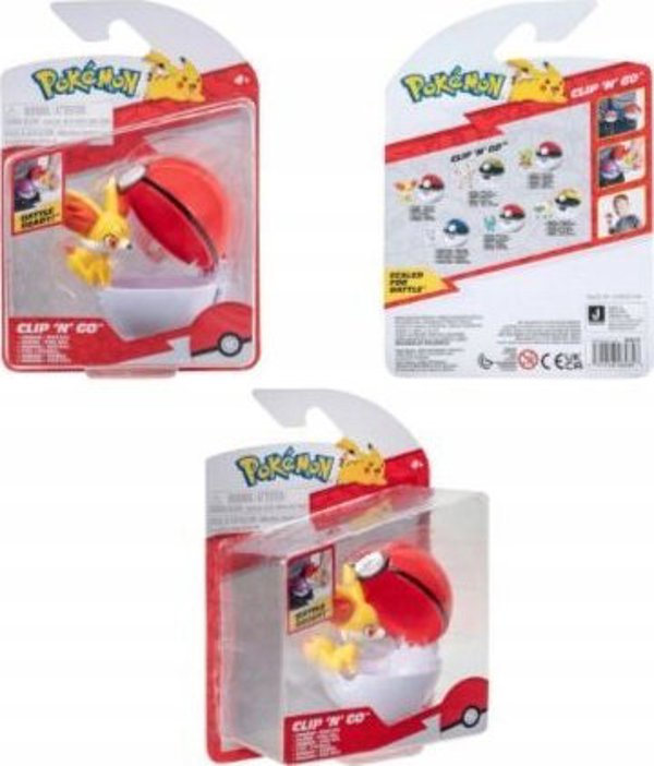Φιγούρα Pokemon POKEMON W14 Pokeball με φιγούρα Clip'N'Go