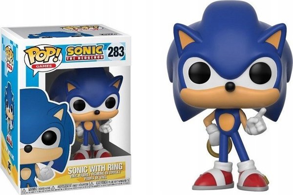 Funko Pop φιγούρα funko pop! sonic 283 - sonic με δαχτυλίδι 12001840 889698201469