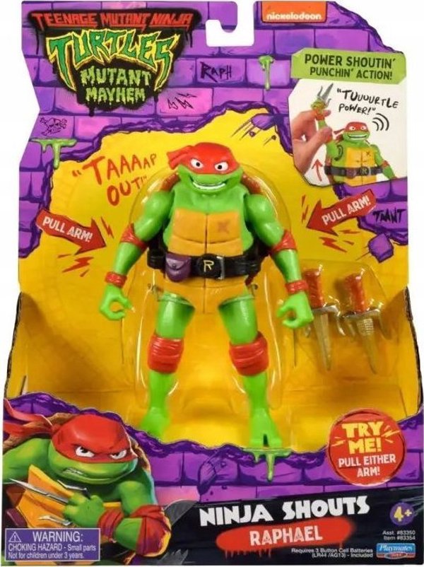 Φιγούρα TOY FIGURE NINJA SHOUTS RAPHAEL TMNT