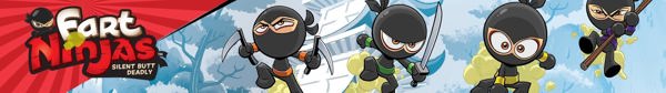 Party Deco Fart Ninjas Φιγούρα με Ήχο Rip Won 70697