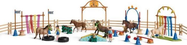 Σετ εκπαίδευσης ευκινησίας για πόνυ Schleich (42481)