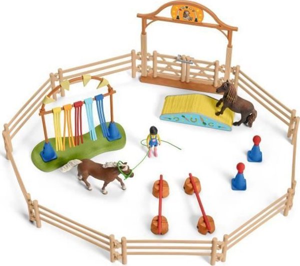Σετ εκπαίδευσης ευκινησίας για πόνυ Schleich (42481)