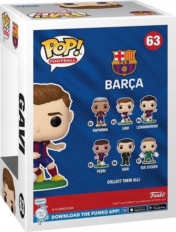 Funko POP Football Figure: Gavi 14055766 889698722353