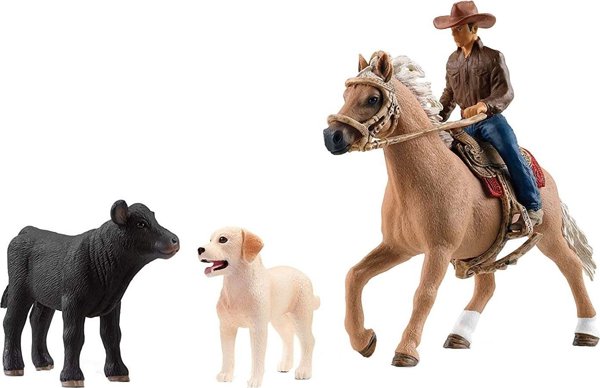 Φιγούρα Schleich Schleich Farm World ιππασία δυτικού τύπου, φιγούρα παιχνιδιού