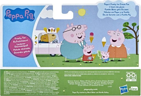 Φιγούρα Peppa Pig PEPPA PIG Playset Family, 7,5 cm