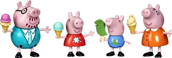 Φιγούρα Peppa Pig PEPPA PIG Playset Family, 7,5 cm