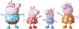 Φιγούρα Peppa Pig PEPPA PIG Playset Family, 7,5 cm