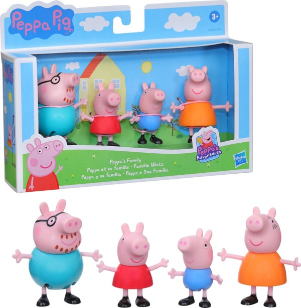 Φιγούρα Peppa Pig PEPPA PIG Playset Family, 7,5 cm