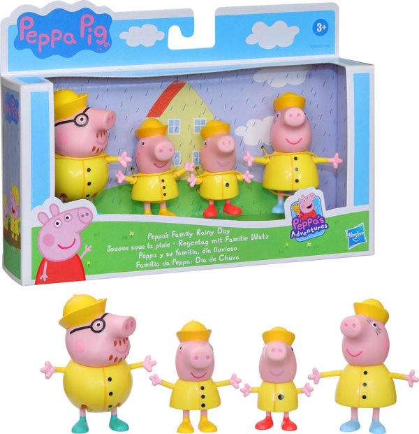 Φιγούρα Peppa Pig PEPPA PIG Playset Family, 7,5 cm