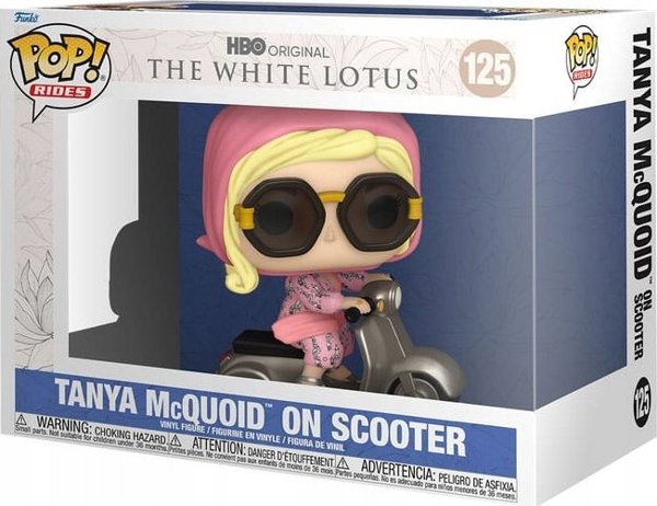 FUNKO Rides: Λευκός Λωτός - Tanya σε σκούτερ