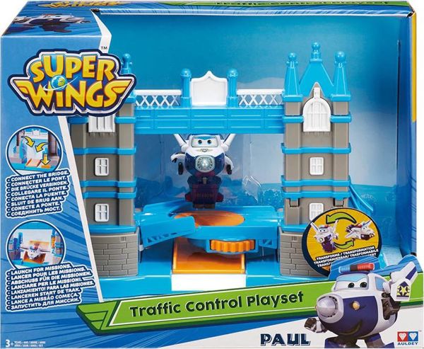 Φιγούρα Cobi Super Wings Σετ Πύργος ελέγχου κυκλοφορίας