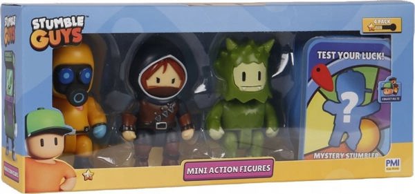 Φιγούρα P.M.I STUMBLE GUYS S2 MINI ACTION FIGURES - 4 PACK VER.A