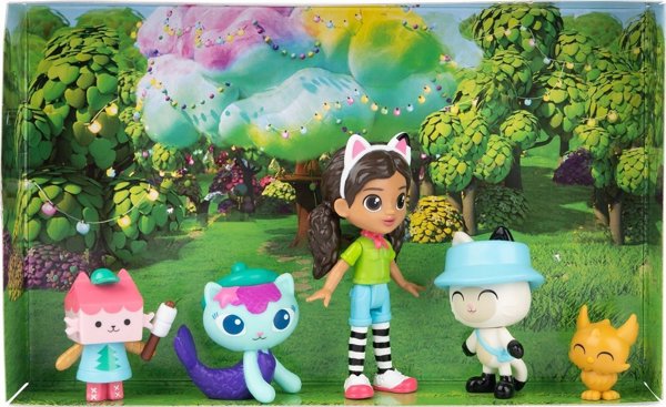 Σετ φιγούρων Polly Pocket Gabi's Dollhouse Camping με φίλους