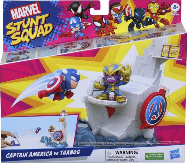 Φιγούρα Marvel MARVEL Stunt Squad Figure Smashin Heroes