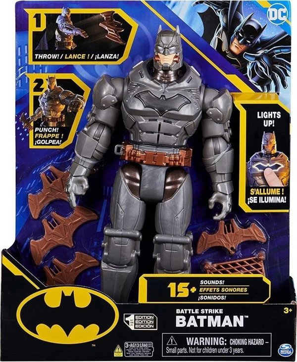 Φιγούρα Spin Master Batman φιγούρα 30cm με αξεσουάρ p2 6064833 Spin Master