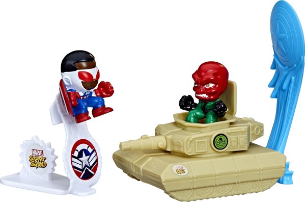 Figurka Marvel MARVEL Stunt Squad Playset Hero Vs Villain