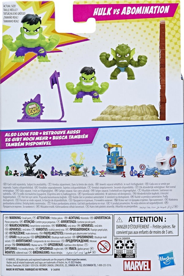 Figurka Marvel MARVEL Stunt Squad Playset Hero Vs Villain
