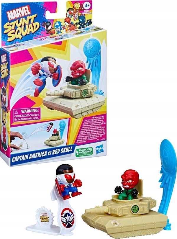 Figurka Marvel MARVEL Stunt Squad Playset Hero Vs Villain