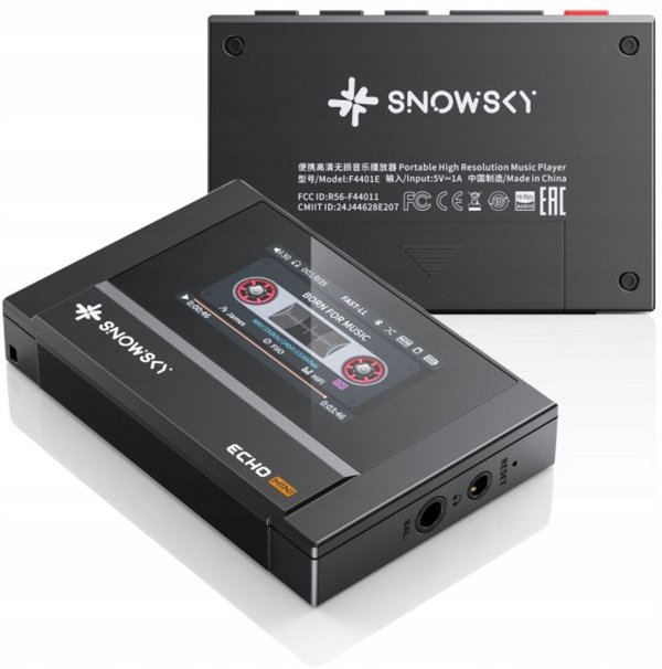 FiiO SNOWSKY ECHO MINI Φορητός Hi-Res Player - Μαύρο