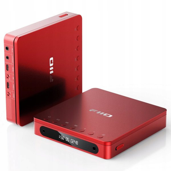 FiiO DM13 BT - red - Φορητό CD player με Bluetooth
