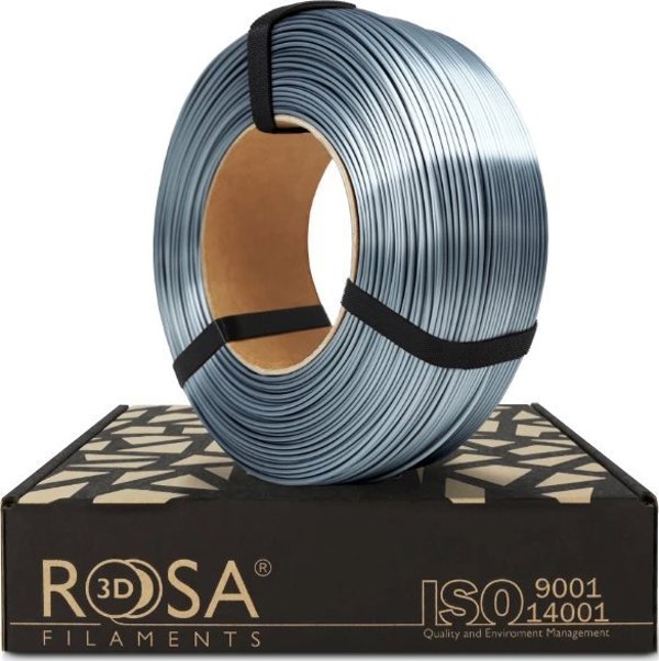 Νήμα Rosa3D ReFill PLA-Silk 1,75mm Steel 1kg