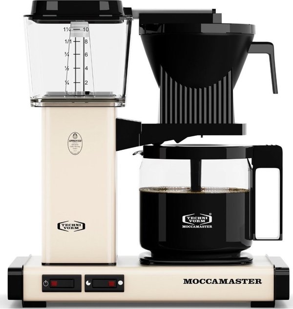 Καφετιέρα φίλτρου Moccamaster "Automatic Light Ivory"