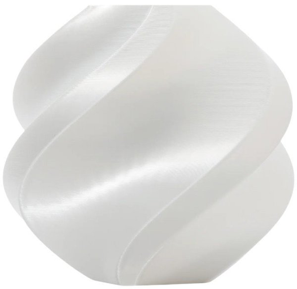 Νήμα BambuLab PLA Silk+ 1,75mm 1kg - με επαναχρησιμοποιούμενη μπομπίνα - White