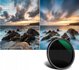 K&F Concept Φίλτρο ND2-ND400 Ρυθμιζόμενο Slim Full Grey 55mm, Επαγγελματικό Φίλτρο Φακού UHD με Μπλε Επίστρωση