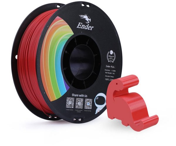 Νήμα Creality Ender-PLA Plus, 1kg, 1.75mm, κόκκινο (3301010309)