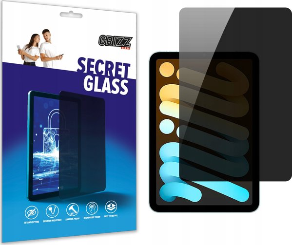 Φίλτρο GrizzGlass Γυαλί απορρήτου GrizzGlass SecretGlass για Apple iPad mini 2024
