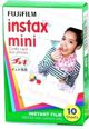 Fujifilm Color Instax Mini Instant Φιλμ (10 Exposures) White (16567816) (FJM16567816)