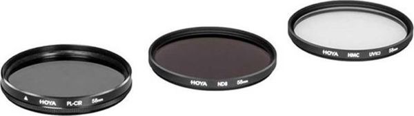Σετ φίλτρων Hoya Digital Filter Kit II 37mm Pol-Cirk./NDX8/HMC UV (C)