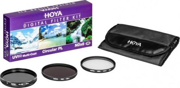 Σετ Φίλτρων Hoya Digital Filter Kit II 49mm Pol-Cirk./NDX8/HMC UV (C)
