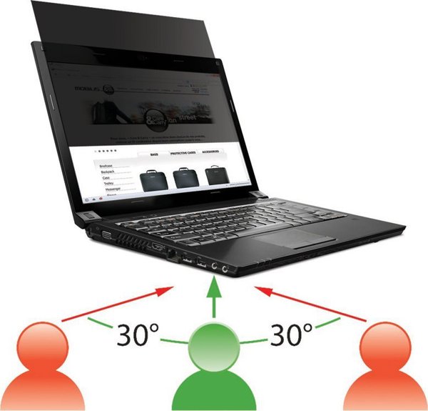 Mobilis Φίλτρο Απορρήτου Privacy Screen για Laptop 13,3" (16:9), 294x165mm, Χωρίς Πλαίσιο