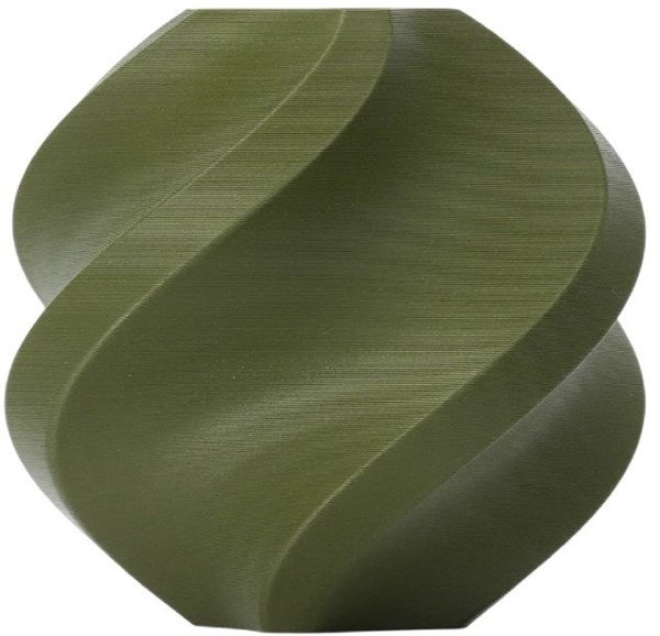 Φιλέτο Bambu Lab PLA Matte 1,75mm 1kg με επαναχρησιμοποιούμενη μπομπίνα – Σκούρο Πράσινο