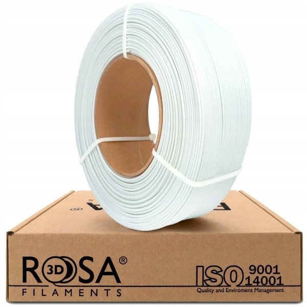 Νήμα PLA λευκό 1 75 mm 1 kg ανταλλακτικό Rosa3D
