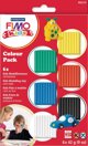 Σετ Πηλός Fimo Kids Color Pack, 6 Τεμάχια, Πολύχρωμο, για Παιδιά 8+ Ετών