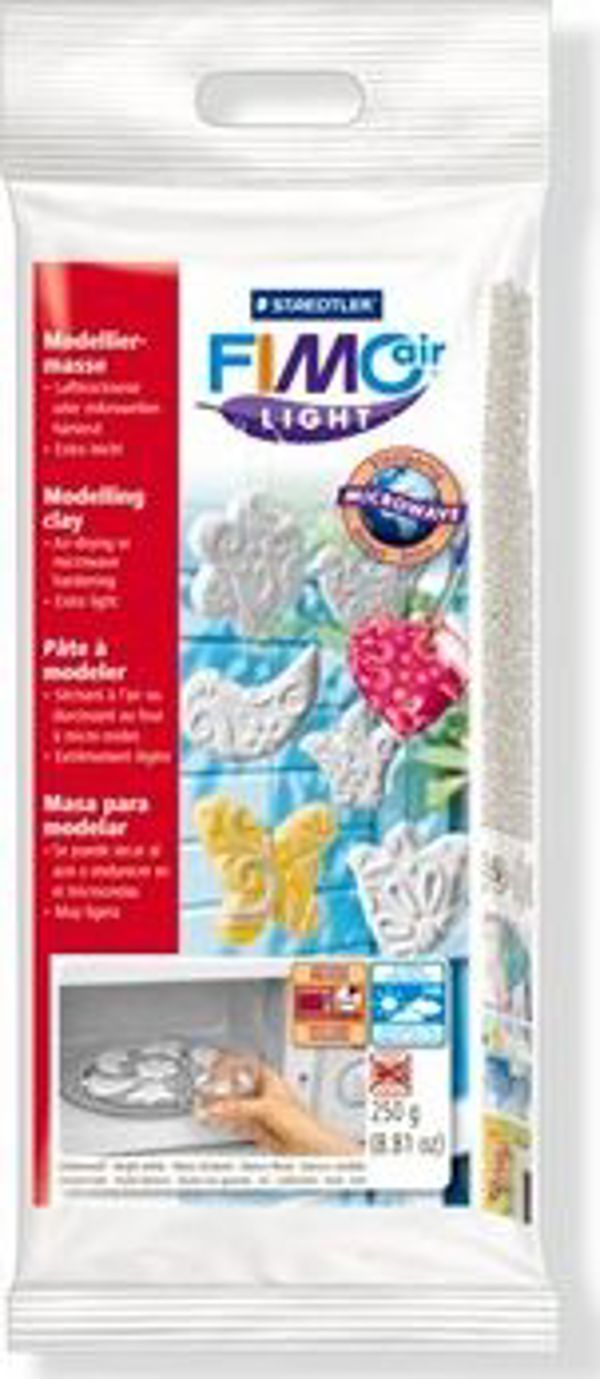 Fimo Πηλός Air Light Λευκός 250g - Πλαστικός Πηλός για Κατασκευές & Μοντελισμό