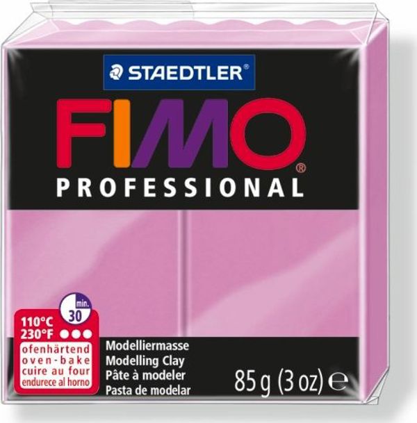 Fimo Θερμοσκληρυνόμενος επαγγελματικός πηλός λιλά 85g